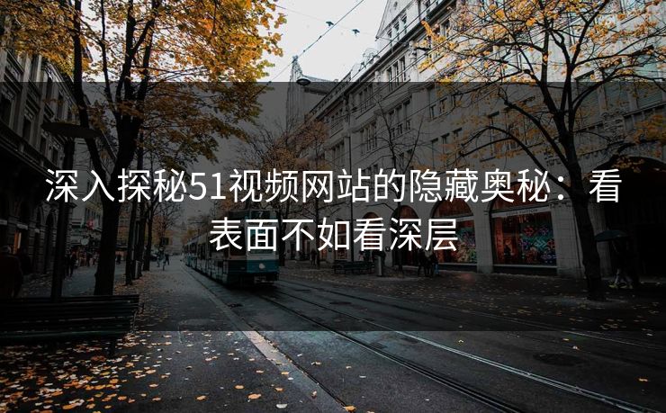 深入探秘51视频网站的隐藏奥秘：看表面不如看深层